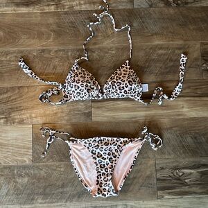 Xhilaration Animal Print Bikini Bottoms